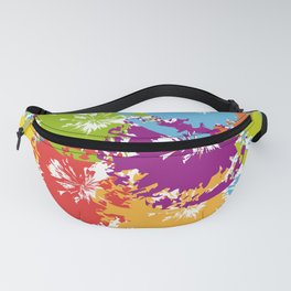 colorful Splotches Fanny Pack