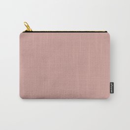 Peach Beige Carry-All Pouch