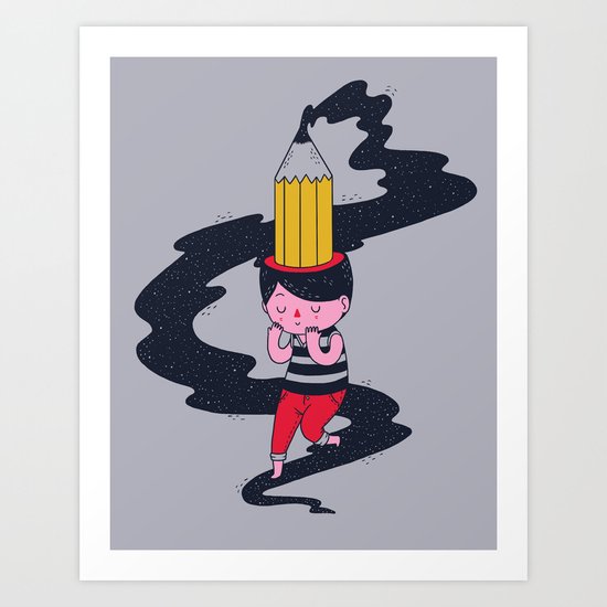Creative Me Art Print