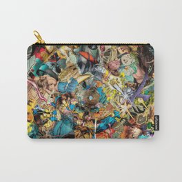 Comic book ripple pattern Carry-All Pouch