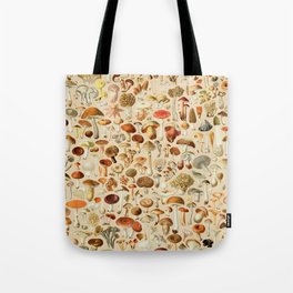 Vintage Mushroom Designs Collection Tote Bag