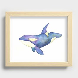 can you orca-n you not Recessed Framed Print