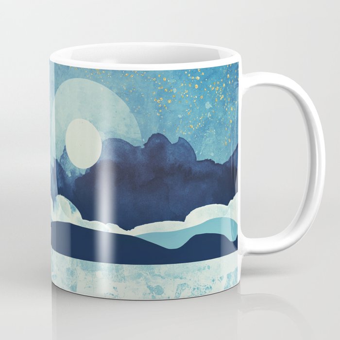 Blue Desert Coffee Mug