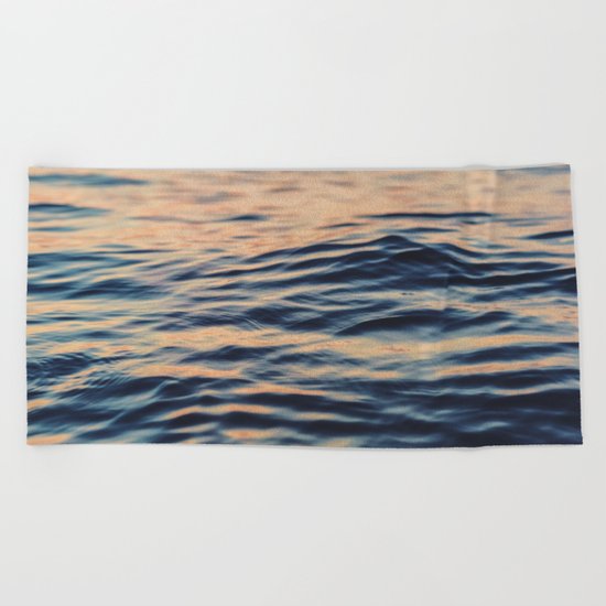 Calm Ocean Beach Towel