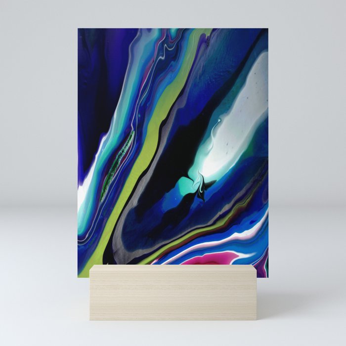 Fluid Abstract 1 Mini Art Print