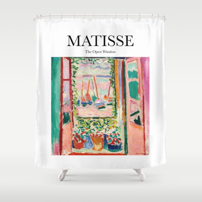 Matisse - The Open Window Shower Curtain