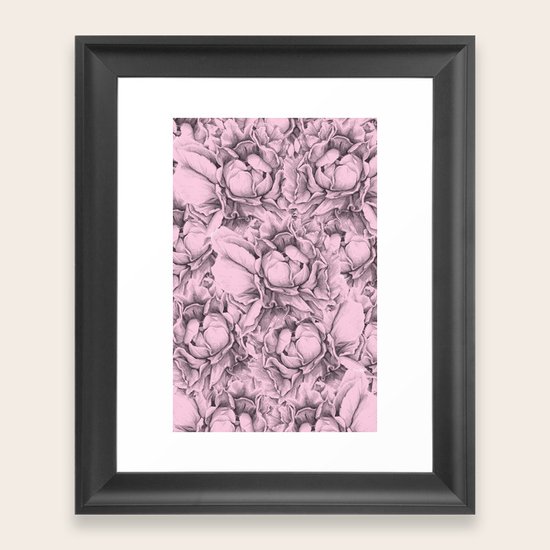 Floral Framed Art Print
