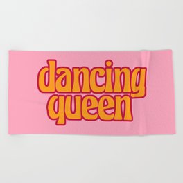 dancing queen Beach Towel