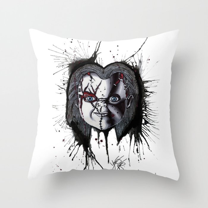 Horror throw pillows store