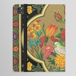 Persian Flower and Nightingale Miniature iPad Folio Case