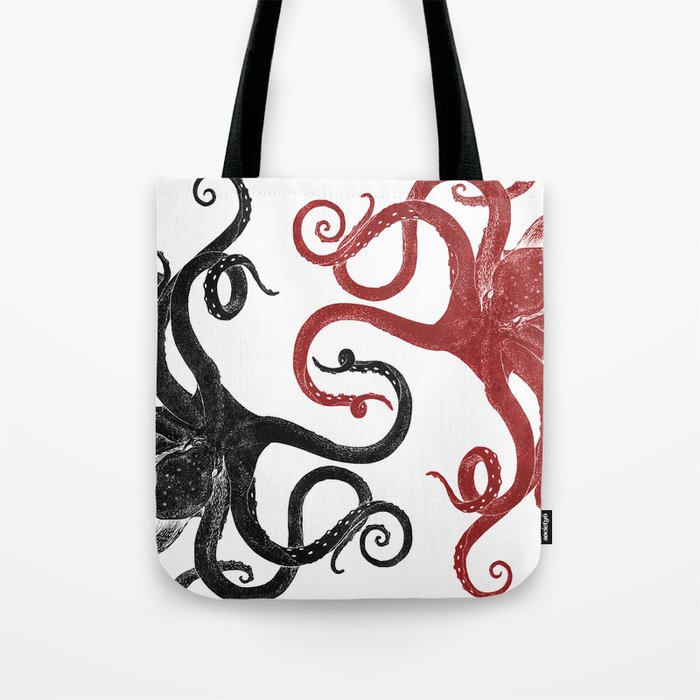 Vintage Octopus Tote Bag