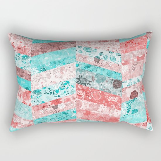 Paris Pattern Rectangular Pillow