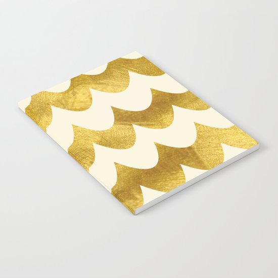 Cream Gold Foil 04 Notebook
