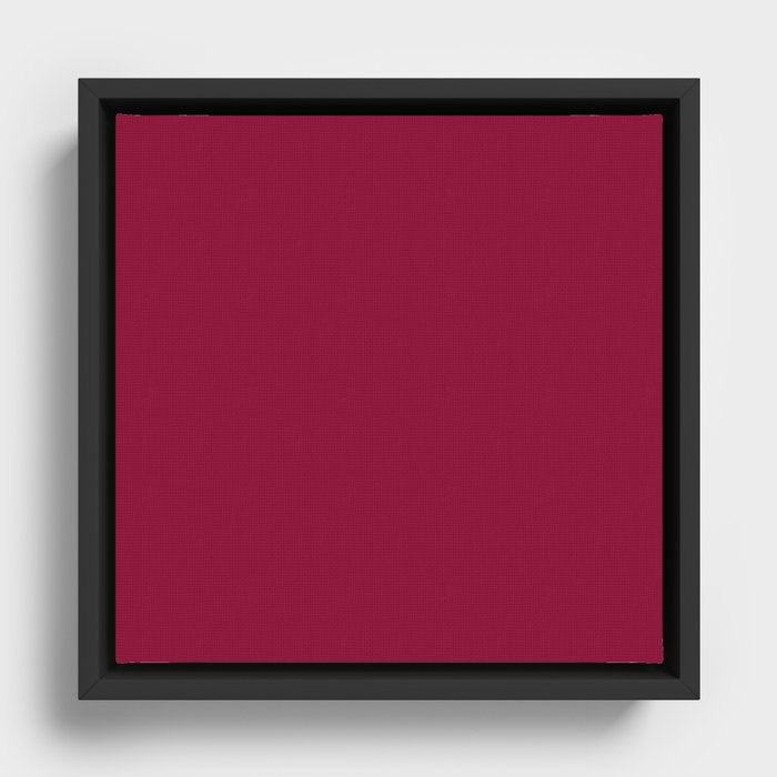 Lover Red Framed Canvas