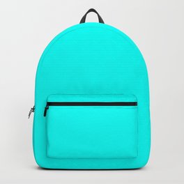 Fluorescent neon blue Backpack