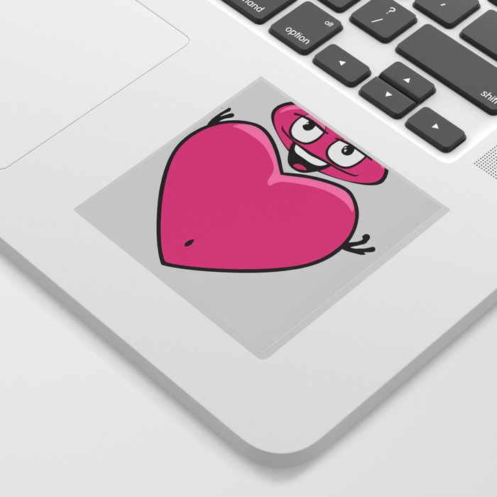 Big Pink Heart  Sticker
