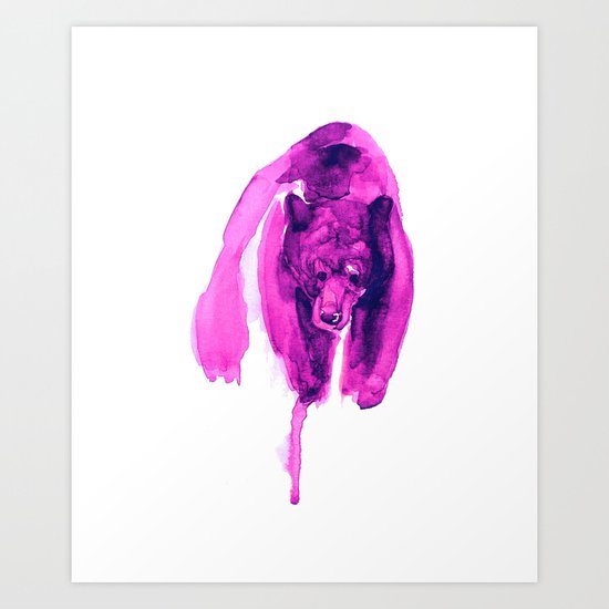 bear Art Print
