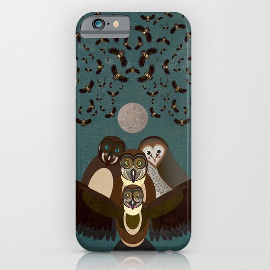 Owls in the Sky iPhone & iPod Case