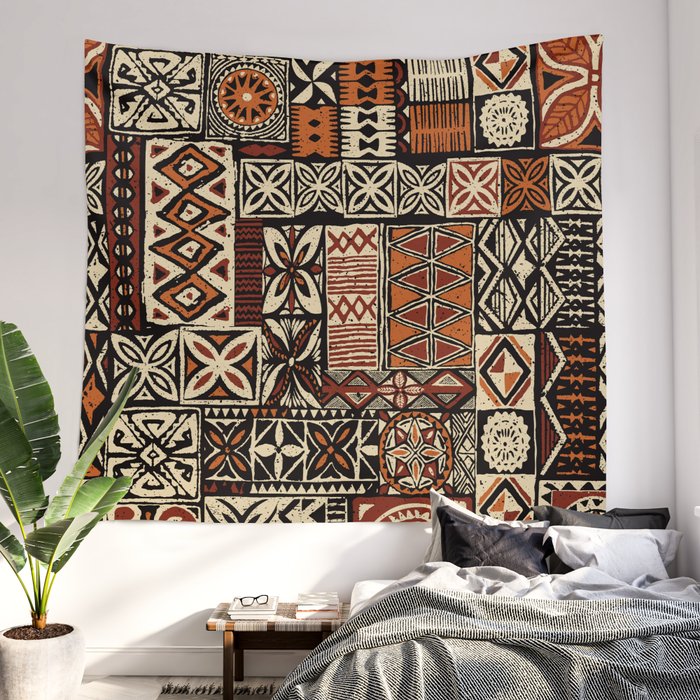 Hawaiian tapestry sales wall hanging