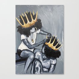 Naturally Queens I Canvas Print