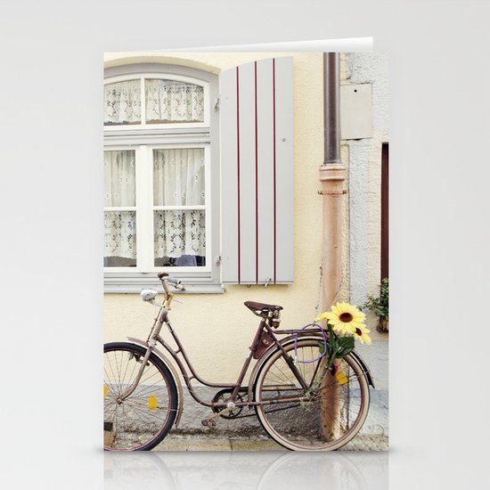Retro bike Stationery Cards