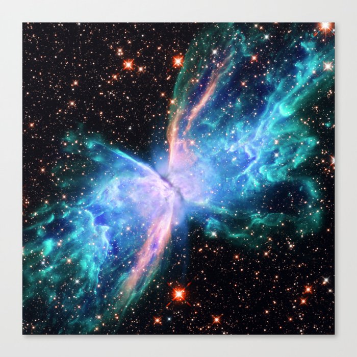 Butterfly Nebula Canvas Print