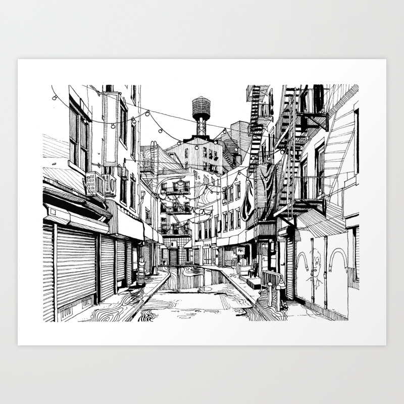 Concrete Jungle Bw Art Print By Kelseyrobinson Society6 Concrete Jungle Bw Art Print By Kelseyrobinson Society6