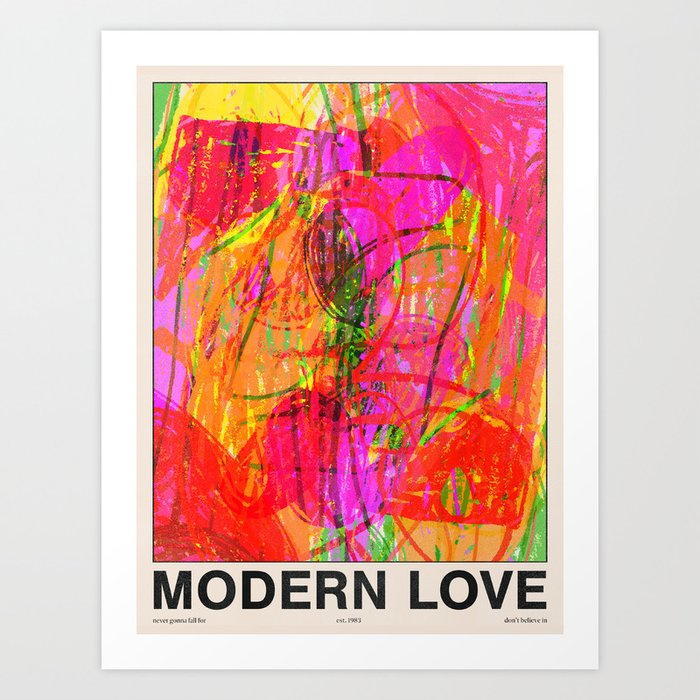Modern Love Art Print