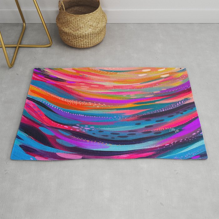 EttaVee Brushstroke no.126 Rug