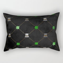 Argile Shamrock Pattern Rectangular Pillow