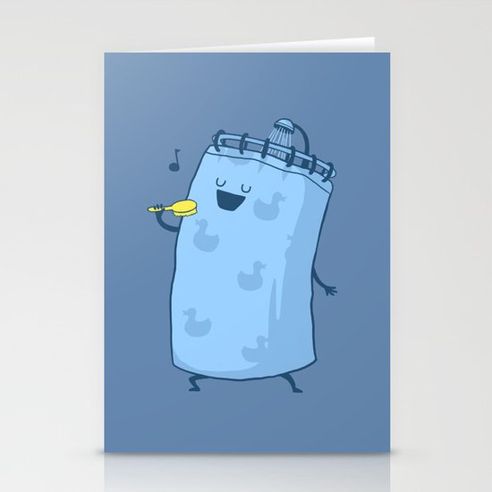 Singing In The Shower? Stationery Cards