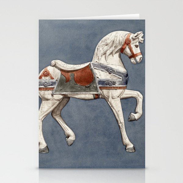Carousel Horse  Stationery Cards