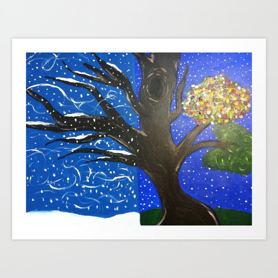 Season's around Me Art Print
