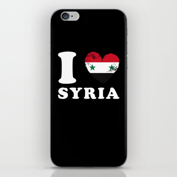 I Love Syria iPhone Skin