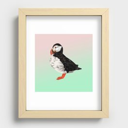 Puffin Recessed Framed Print