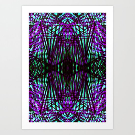 Electric Jungle Art Print