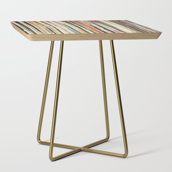 Record Collection Side Table