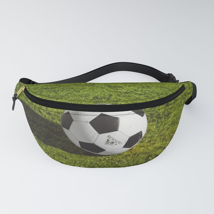 Soccer Ball, Soccer Field Fanny Pack