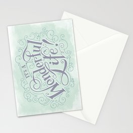 It's a Wonderful Life Stationery Cards