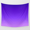 Blue Purple Ombre Wandbehang