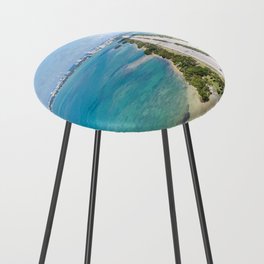 Highway to Miami Beach Counter Stool