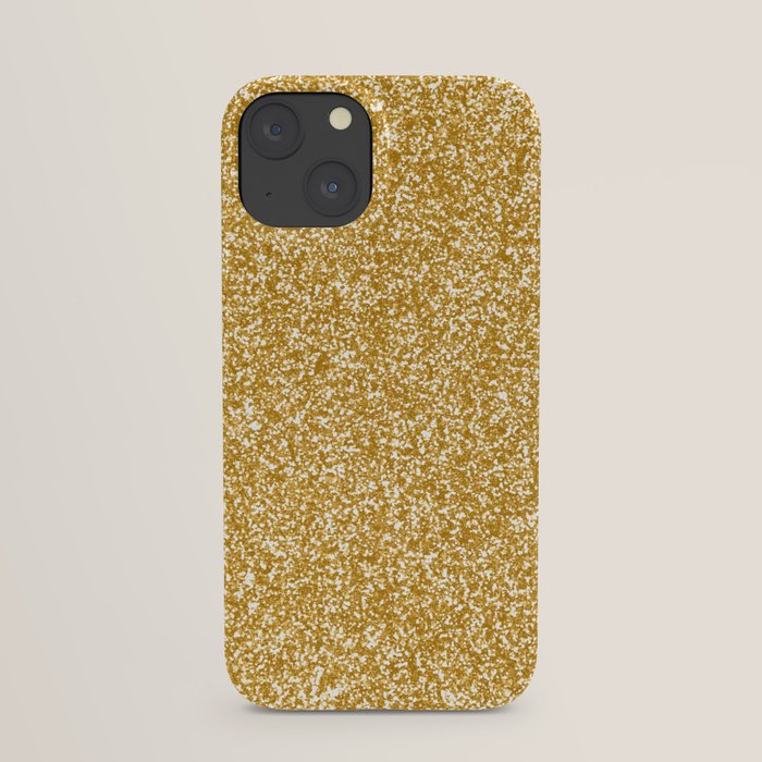 Gold Glitter iPhone Case by NewburyBoutique Society6