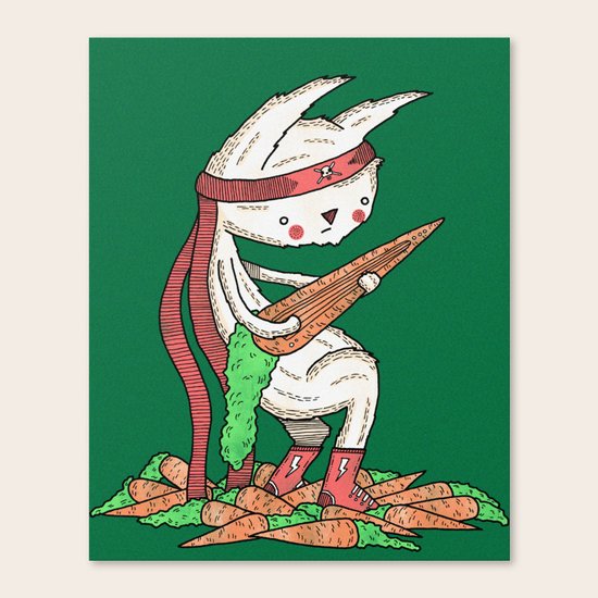 Carrotrock Canvas Print