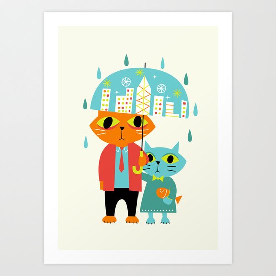 Rainy Day Art Print