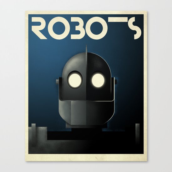 Robots - Iron Giant Canvas Print