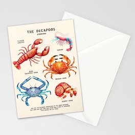 THE DECAPODS Stationery Card