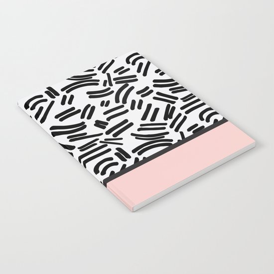 Patterned & Pink Notebook