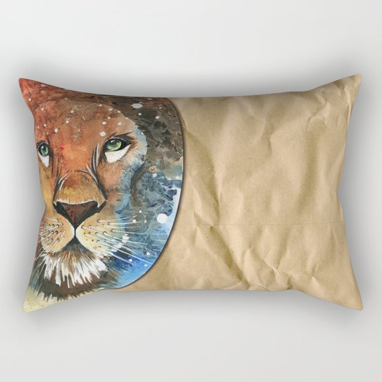 Lion Rectangular Pillow