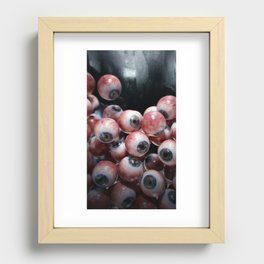 The eye Recessed Framed Print