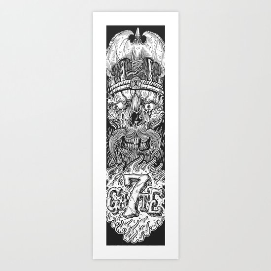 beard Art Print